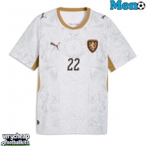 Czech Republic Tomas Soucek #22 Replica Away Shirt World Cup 2026 Short Sleeve